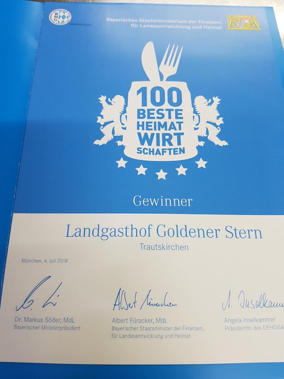 Landhotel Goldener Stern Trautskirchen Zewnętrze zdjęcie